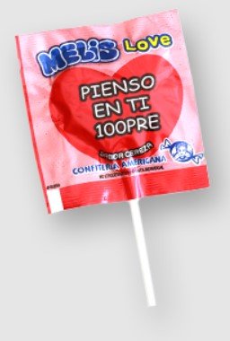 PALETAS MELIS LOVE 11 GRS - SUPERMIX