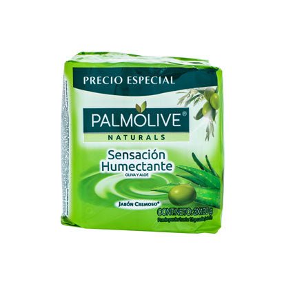 PALMOLIVE JABON HIDRATANTE OLIVA Y ALOE 3 PACK 100 G - SUPERMIX