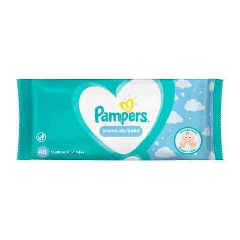 PAMPERS BABY WIPES CON AROMA 48 Unidad - SUPERMIX