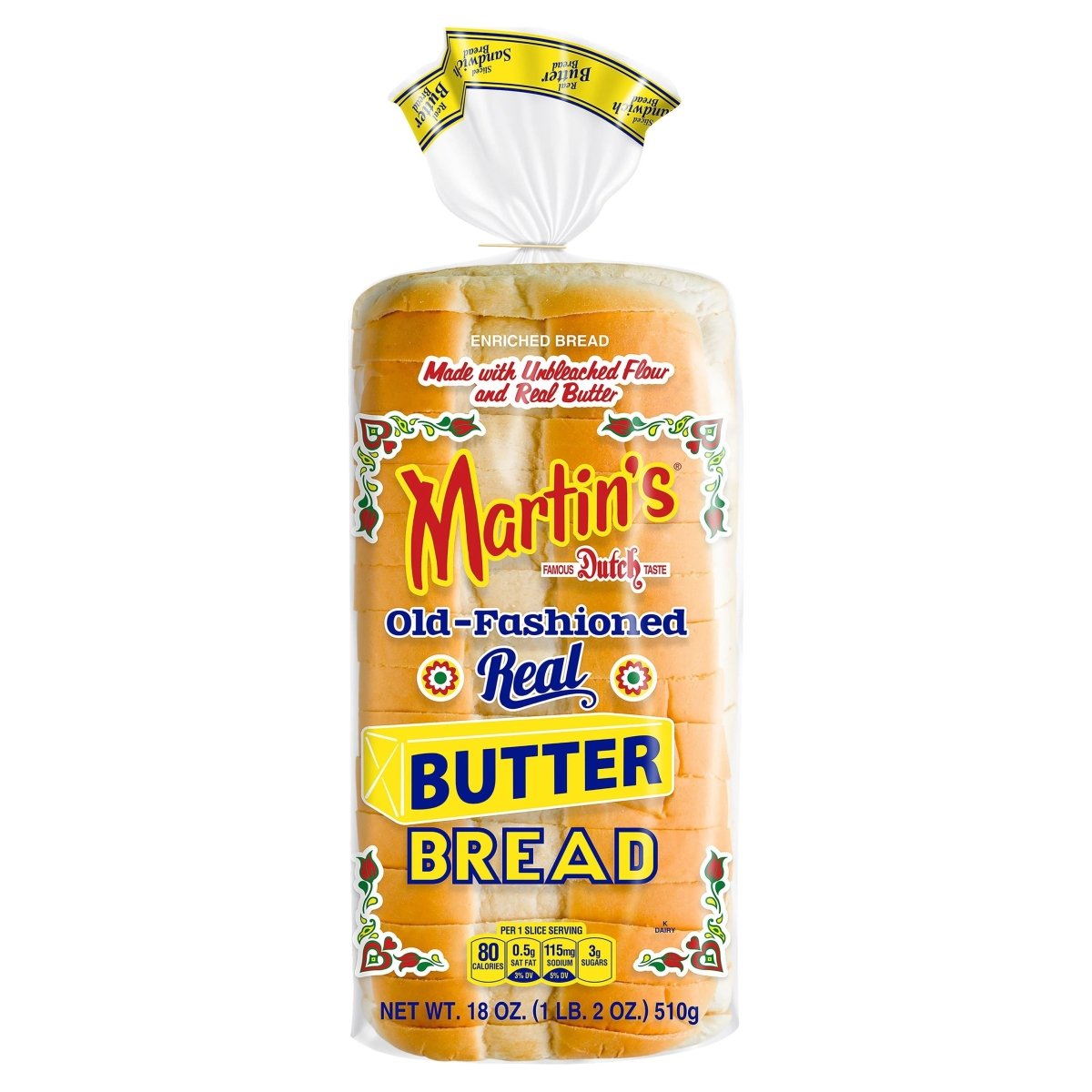PAN MARTIN'S OLD - FASHIONED REAL BUTTER BREAD 18 OZ - SUPERMIX