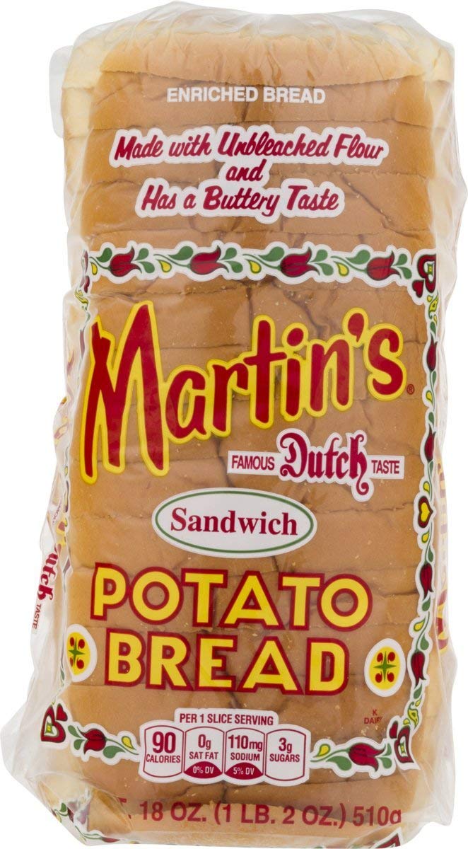 PAN MARTIN'S SANDWICH POTATO BREAD 18 OZ - SUPERMIX