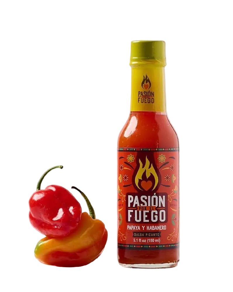 PASION POR EL FUEGO SALSA PICANTE PAPAYA/HABANERO 150ML - SUPERMIX