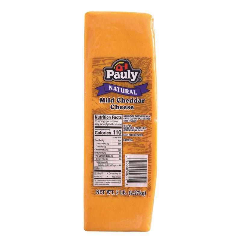 PAULY QUESO CHEDDAR MILD - SUPERMIX