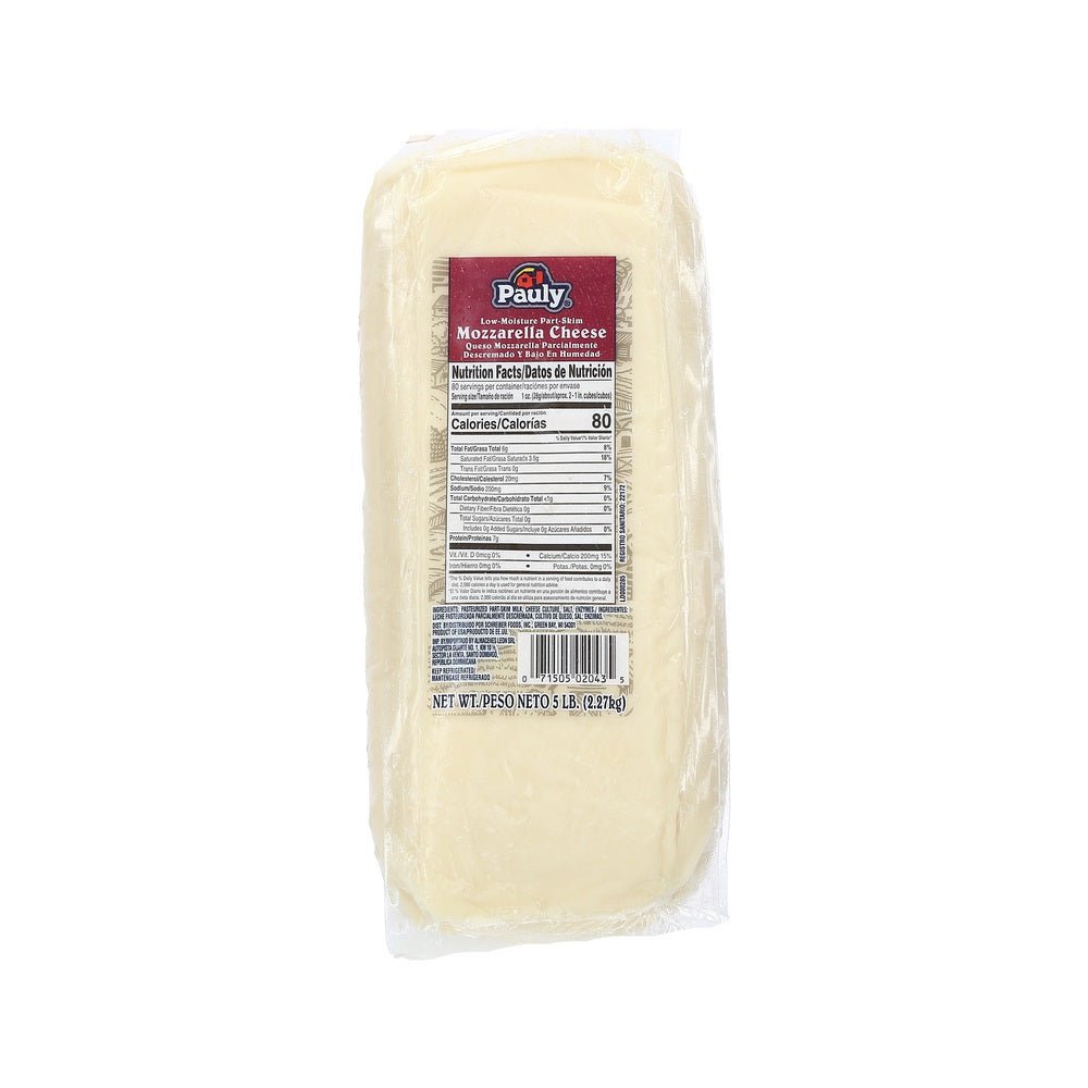 PAULY QUESO MOZZARELLA AMERICANO - SUPERMIX