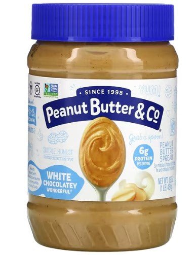 PEANUT B MANTEQUILLA DE MANI C/CHOCOLATE BLANCO 16 OZ - SUPERMIX