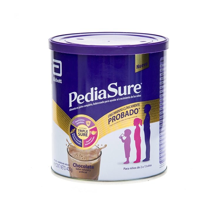 PEDIASURE PLUS SABOR CHOCOLATE 400 GR LT - SUPERMIX