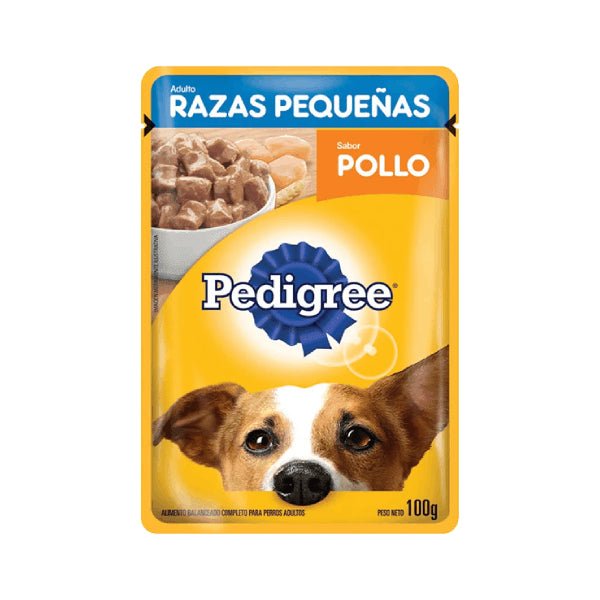 PEDIGREE RAZA PEQUENA WET POUCH POLLO 24/100 G - SUPERMIX