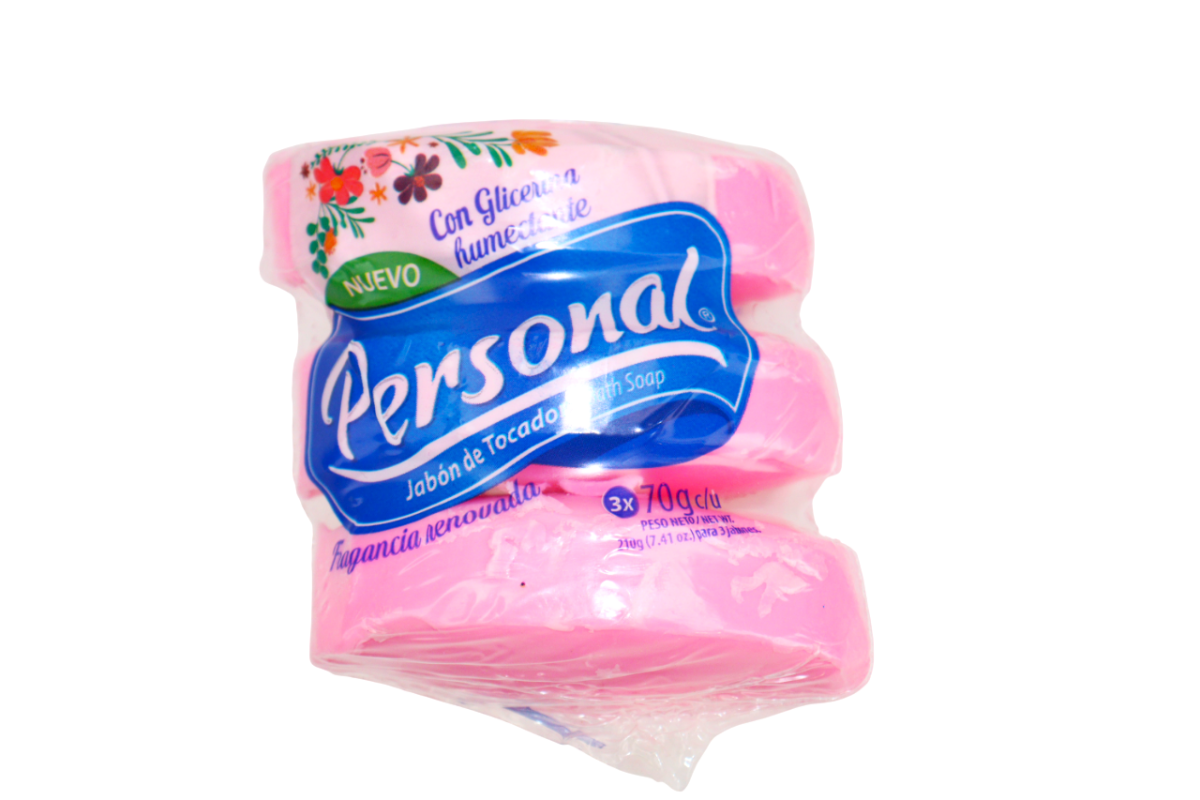 PERSONAL JABON ROSADO 70 GRS 3/1 - SUPERMIX