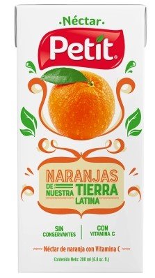 PETIT NECTAR NARANJA 200 ML - SUPERMIX