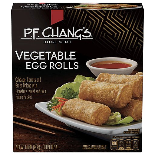 PF CHANGS VEGETABLE EGGROLL 8.8 OZ - SUPERMIX