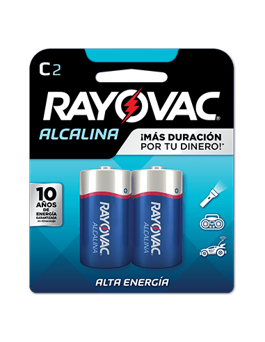 PILA C ALCALINA 814 - 2LA RAYOVAC - SUPERMIX