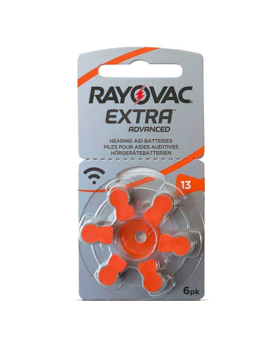 PILA PARA AUDIFONOS 13CR - 6ROVUS RAYOVAC - SUPERMIX
