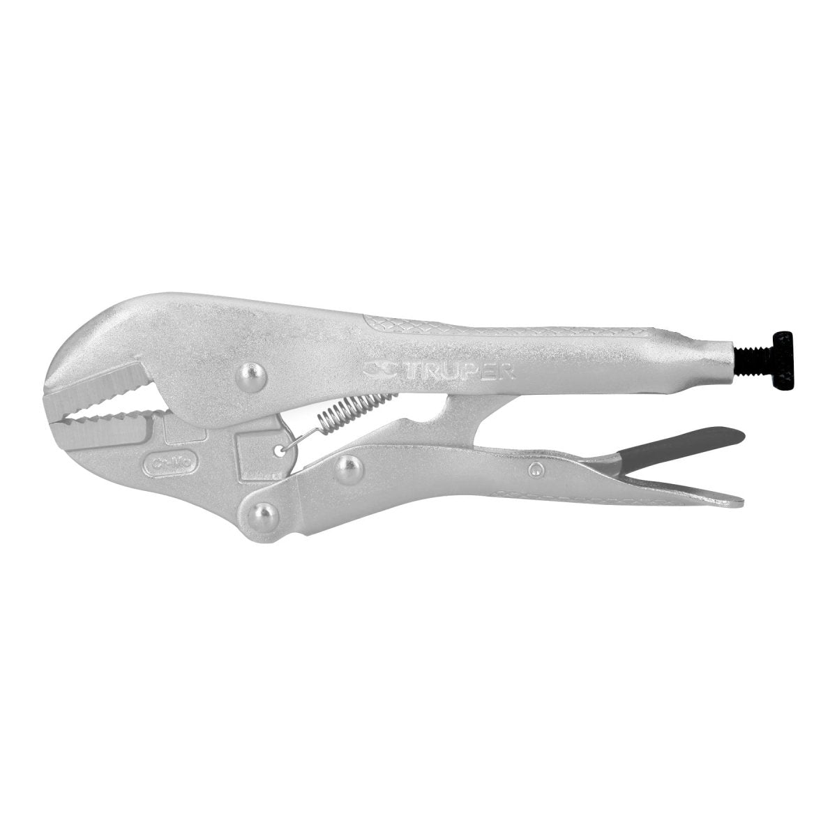 PINZA 10" DE PRESION MORDAZA RECTA TRUPER - SUPERMIX
