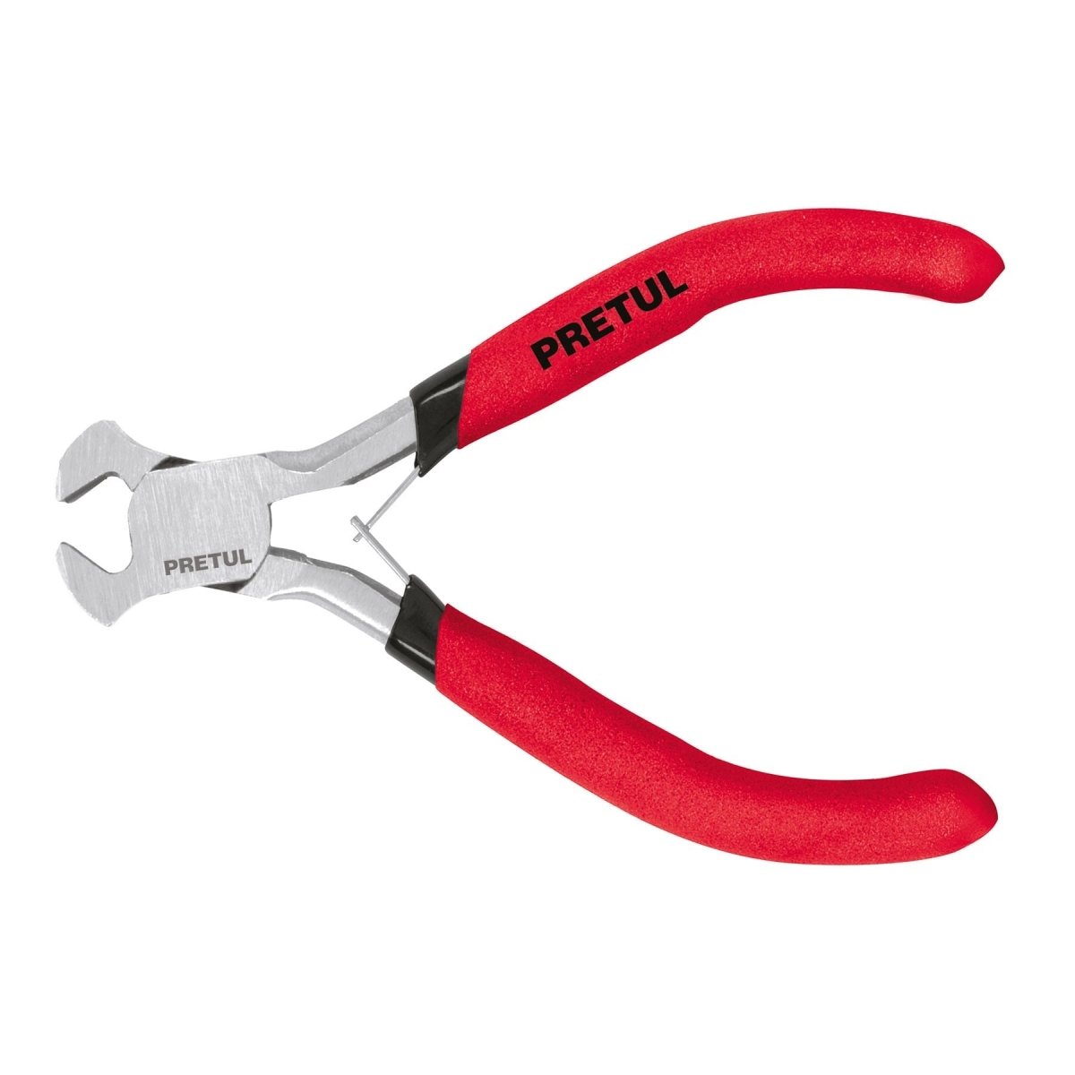 PINZA 4" PEQUEÑA TIPO TENAZA MANGO PLASTICO PRETUL - SUPERMIX