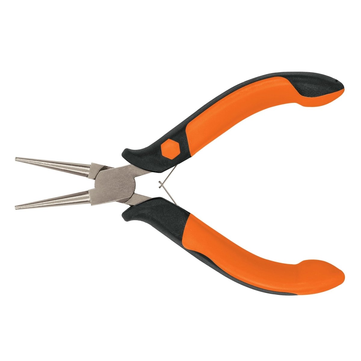 PINZA 5" PEQUEÑA DE PUNTA REDONDA MANGO CONFORTABLE TRUPER - SUPERMIX