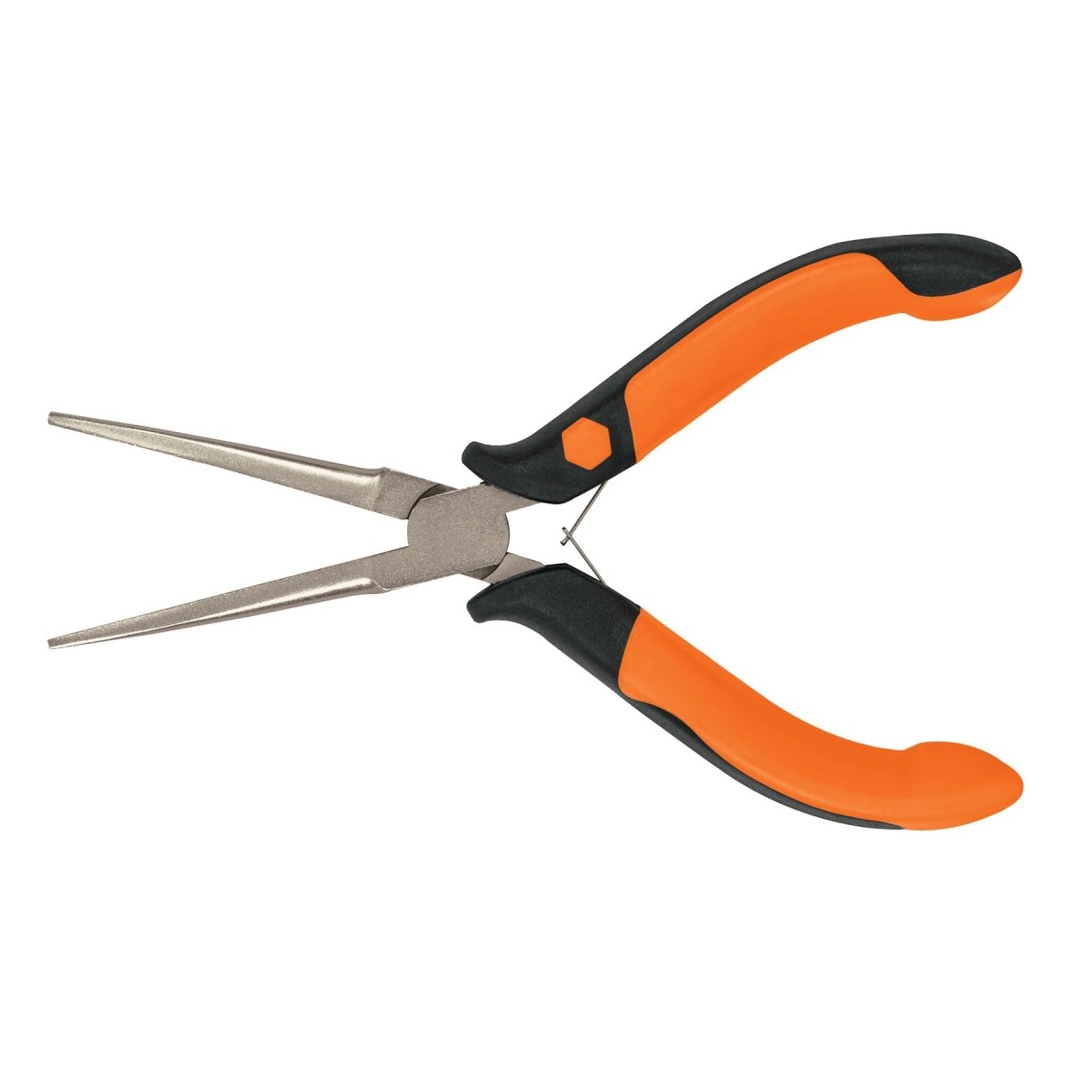 PINZA 6" PEQUEÑA DE PUNTA DE AGUJA MANGO CONFORTABLE TRUPER.. - SUPERMIX