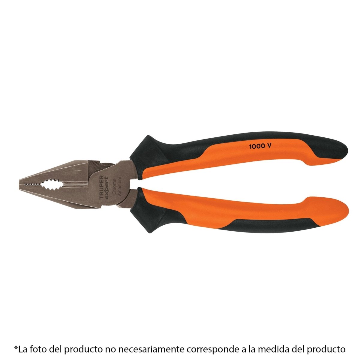 PINZA 7" DE ELECTRICISTA MANGO CONFORTABLE TRUPER EXPERT.. - SUPERMIX