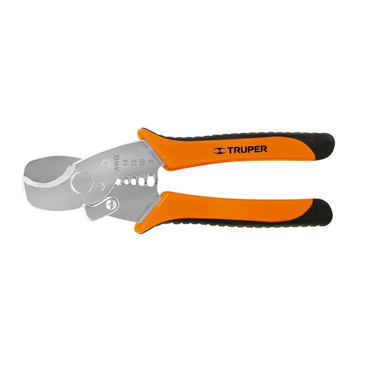 PINZA 7" PELA Y CORTA CABLES PROFESIONAL TRUPER.. - SUPERMIX