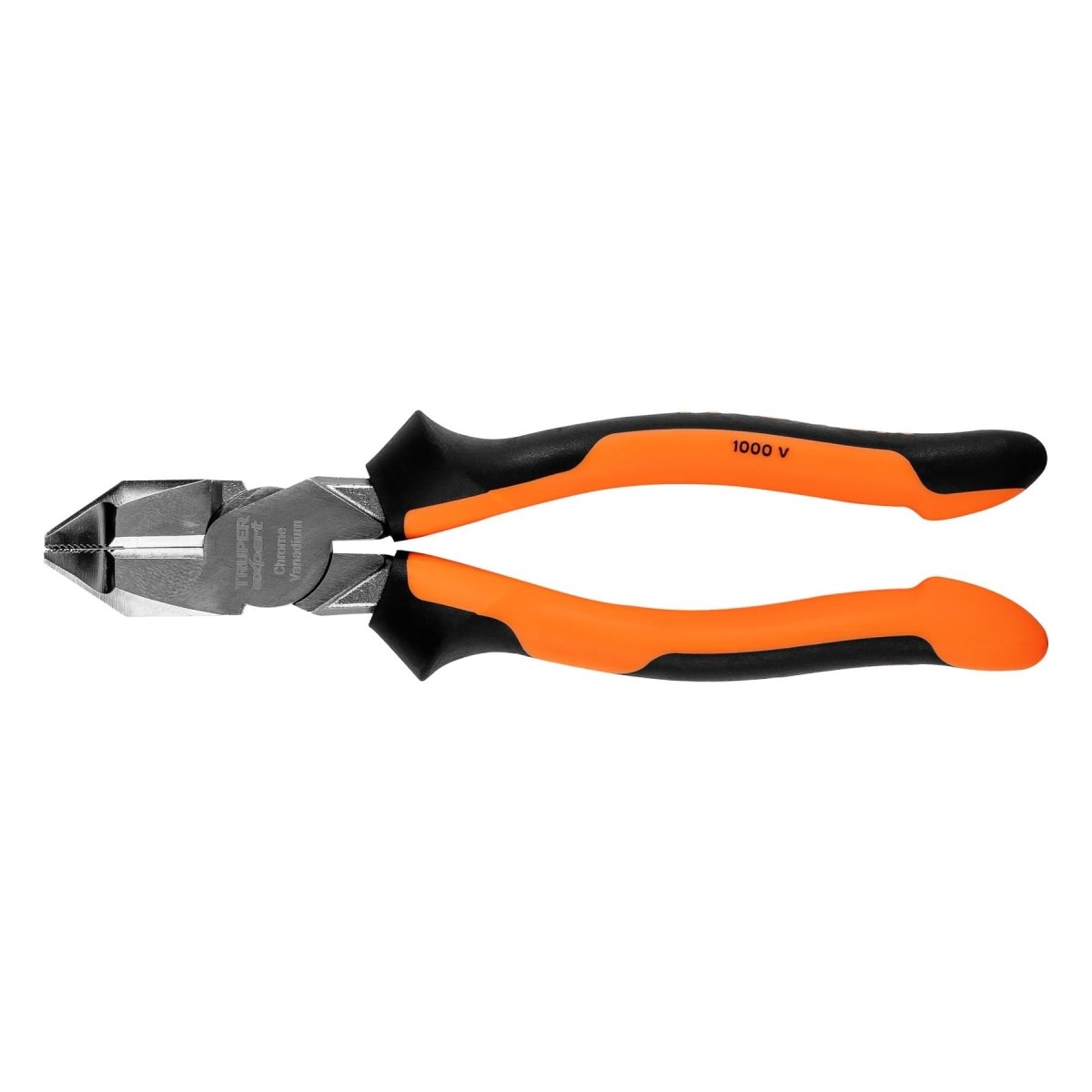 PINZA 8" DE ELECTRICISTA PROFESIONAL MANGO CONFORTABLE TRUPER EXPERT - SUPERMIX