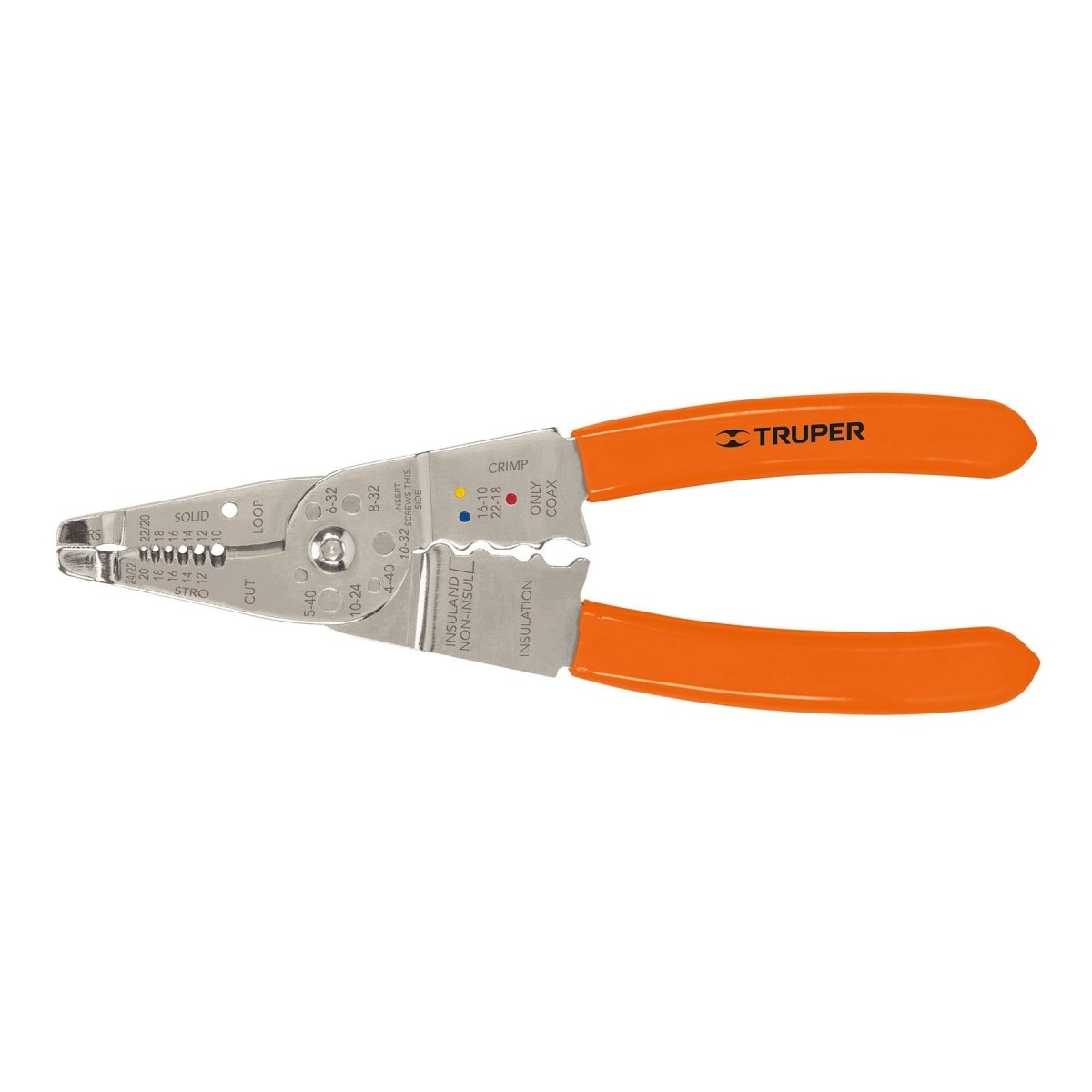 PINZA 8" PELA CABLES TRUPER.. - SUPERMIX