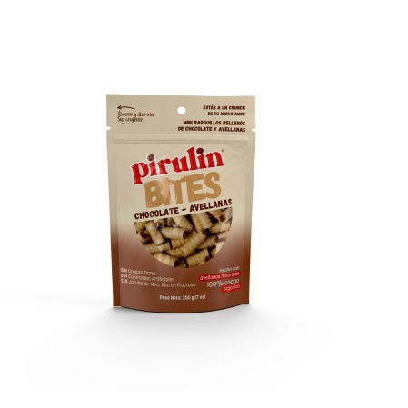 PIRULIN BITES CHOCOLATE AVELLANAS 200 GR - SUPERMIX