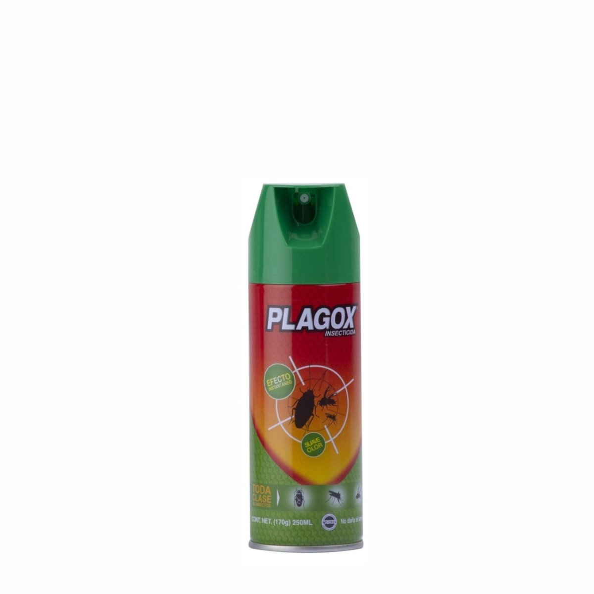 PLAGOX INSECTICIDA AEROSOL VERDE 250 ML - SUPERMIX