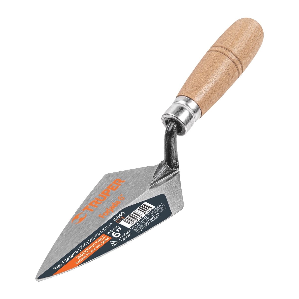 PLANA DE ALBANIL 6'' FORJADA FILADELFIA TRUPER - SUPERMIX