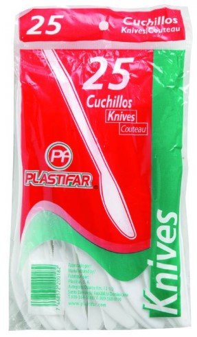 PLASTIFAR CUCHILLO PLASTICO 40/25 Unidad - SUPERMIX