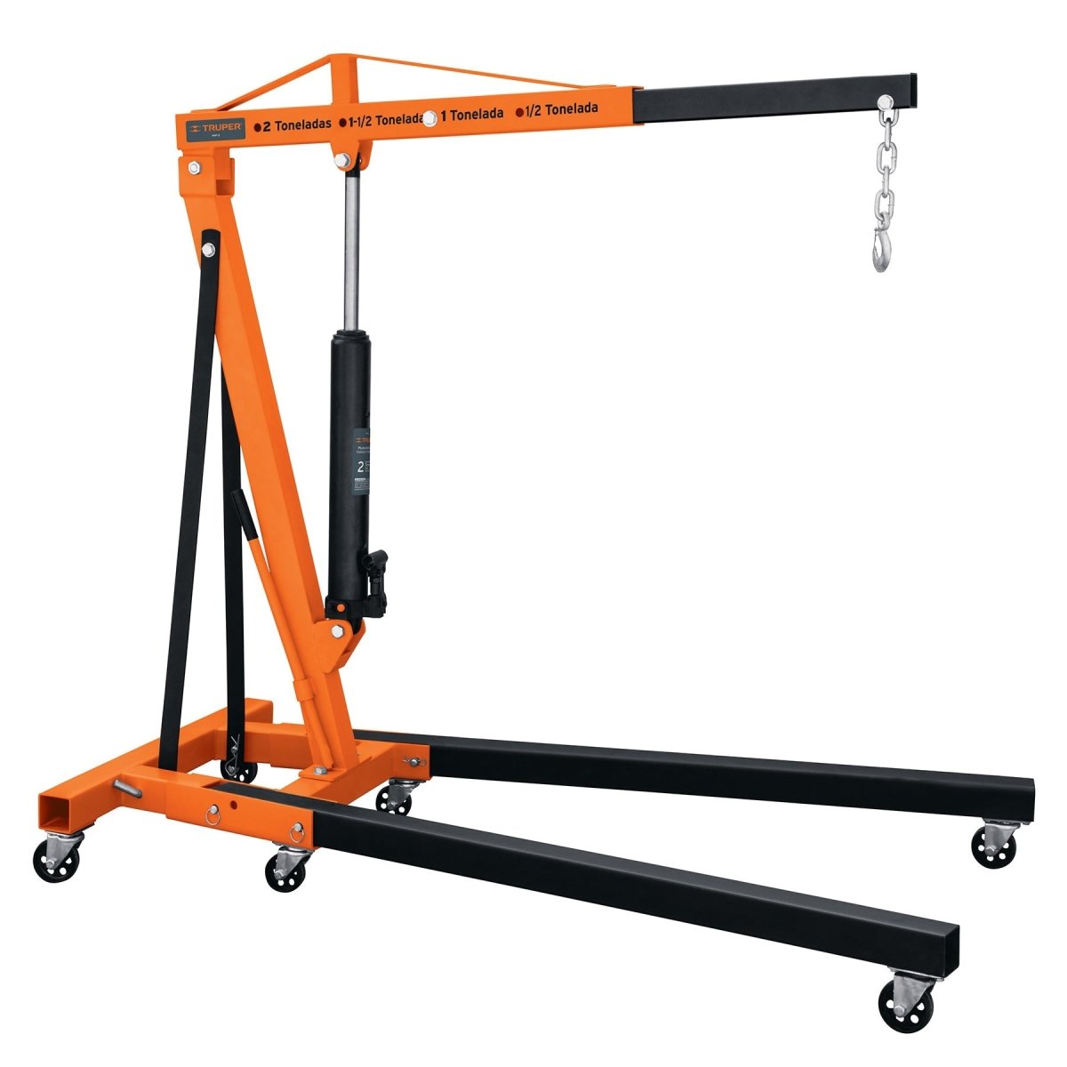 PLUMA HIDRAULICA FIJA DE 2 TONS. PHF - 2 TRUPER - SUPERMIX