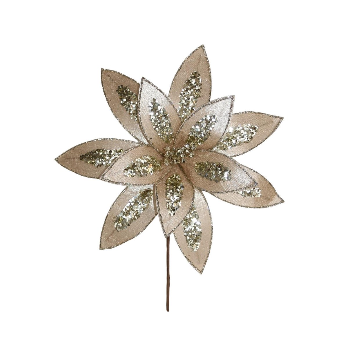 POINSETIA DECOR 35X34X6CM - SUPERMIX