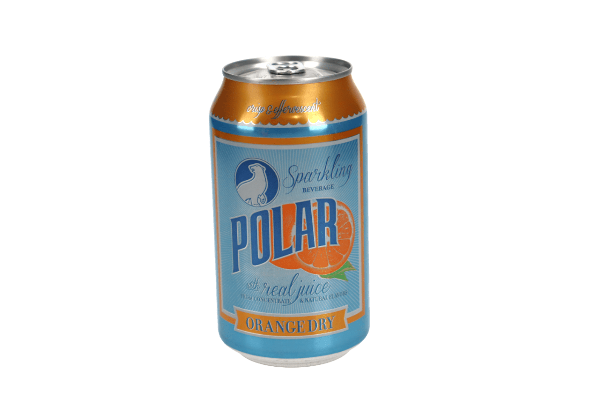 POLAR ORANGE DRY CAN 12OZ - SUPERMIX
