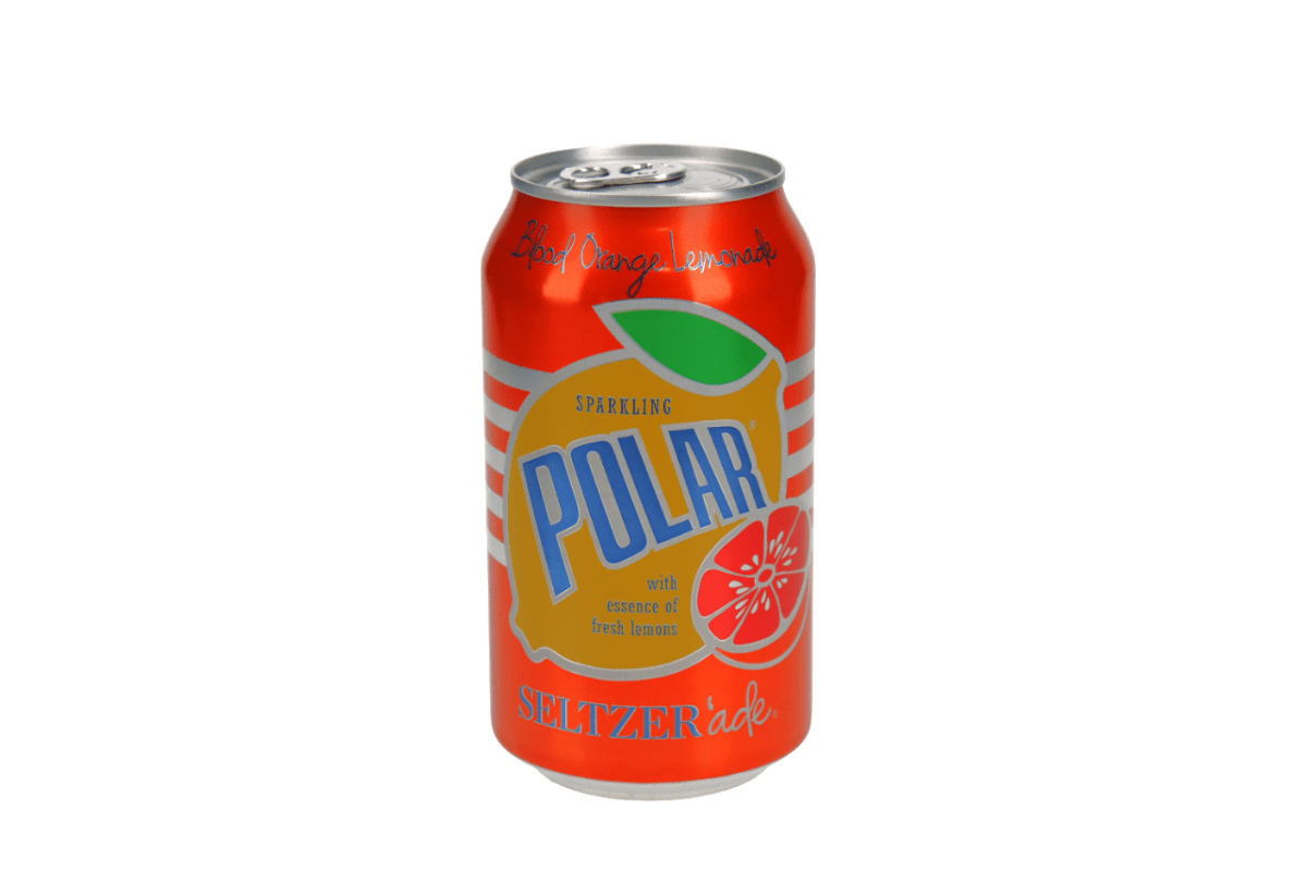 POLAR SETZER ADE BLOOD ORANGE LEMONADE 12OZ - SUPERMIX