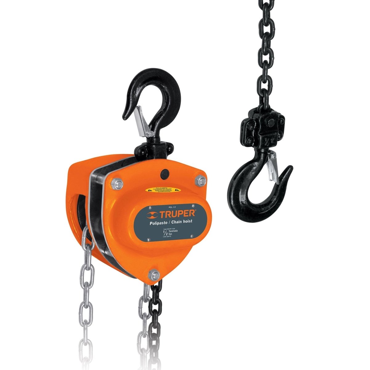 POLIPASTO 2 TON. D/CADENA POL - 2 TRUPER - SUPERMIX
