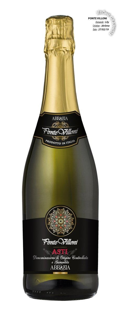 PONTE VILLONI VINO ASTI SPUMANTE 75 CL - SUPERMIX