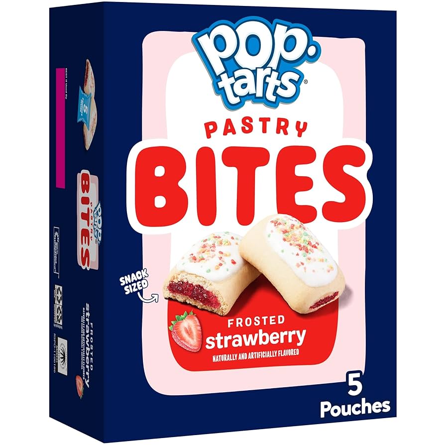 POPS TARTS BITES STRAWBERRY 7 OZ - SUPERMIX