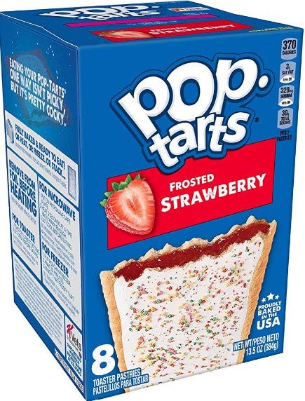 POPS TARTS FROSTED STRAWBERRY 13.5 OZ - SUPERMIX