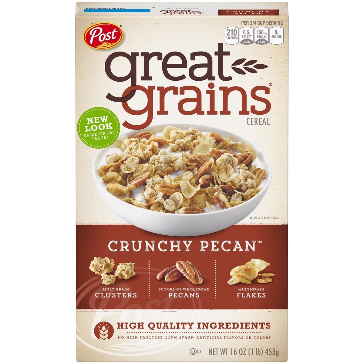 POST CEREAL S GRAINS CRUNCHY PECANS - SUPERMIX