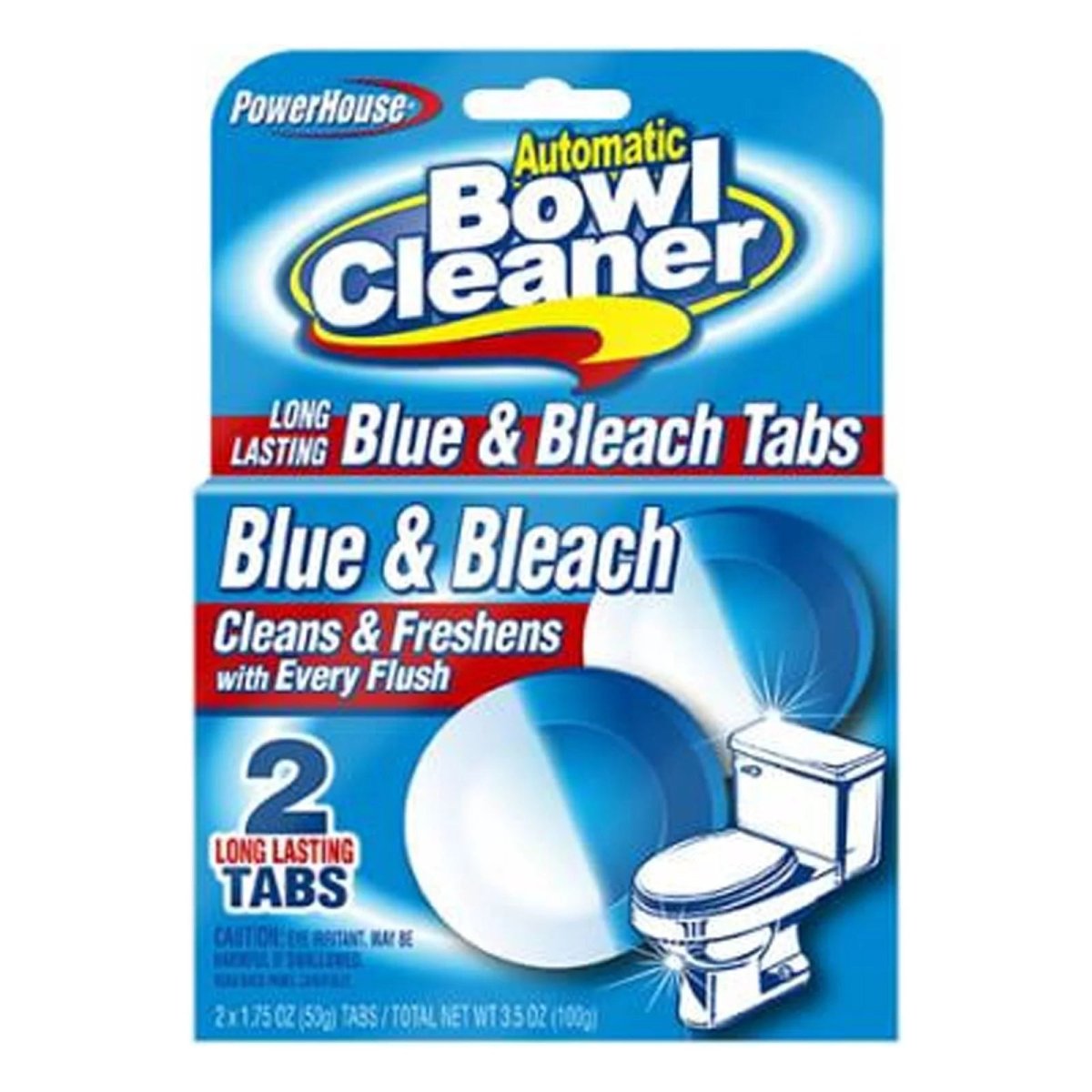 POWER HOUSE TAB. PARA TOILET BLEACH - SUPERMIX
