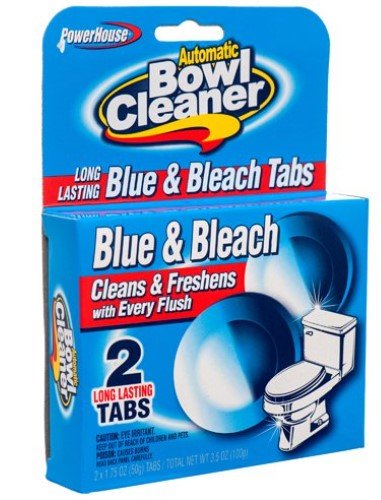 POWER HOUSE TAB. PARA TOILET BLUE - SUPERMIX