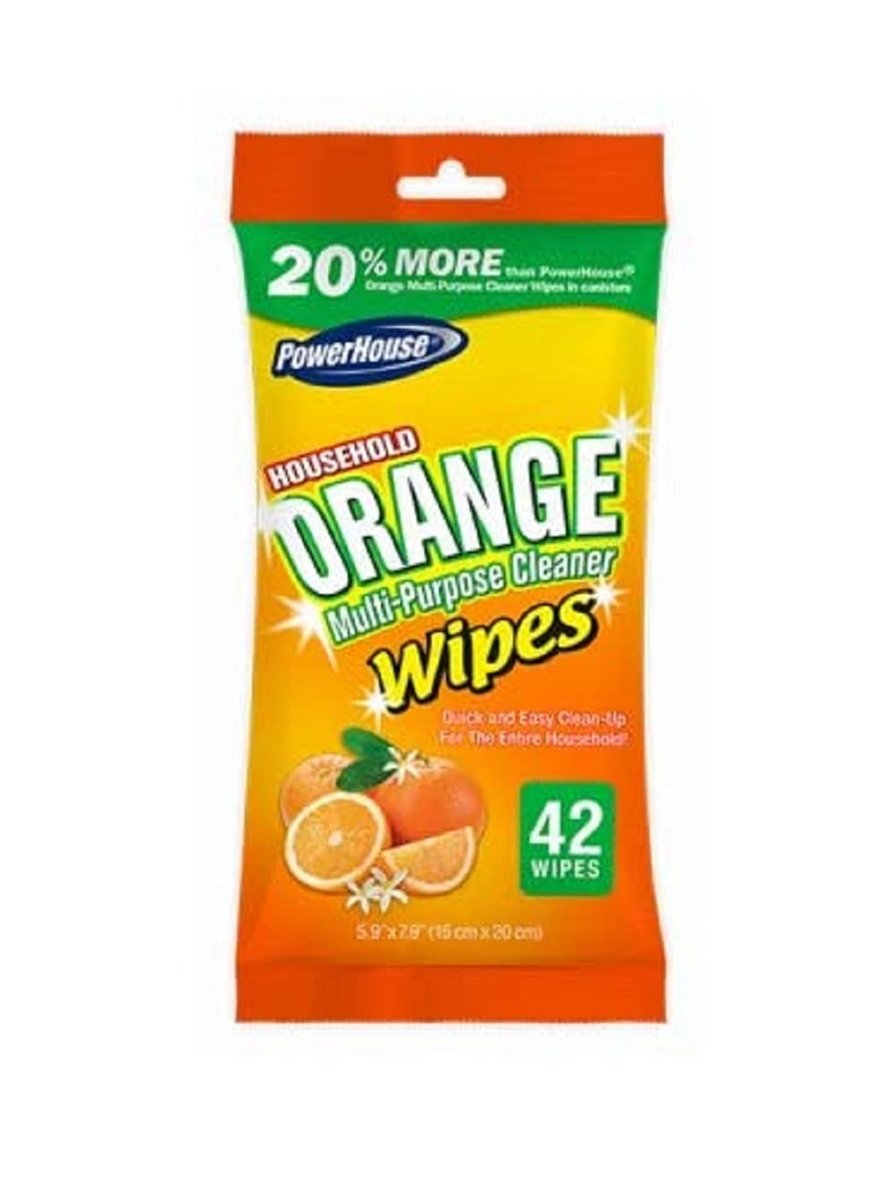 POWER HOUSE WIPES MULTIPROPOSTTO NARANJA - SUPERMIX