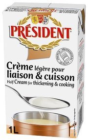 PRESIDENT CREMA DE LECHE 18% - SUPERMIX