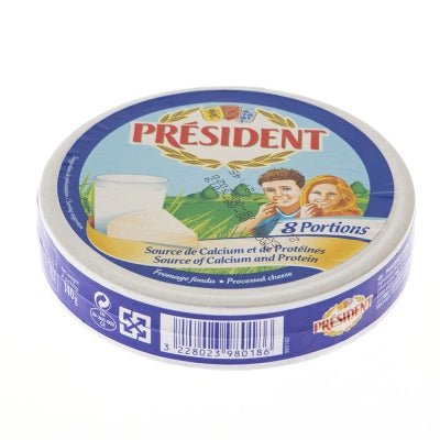 PRESIDENT QUESO PROCESADO NATURAL 8 PORC. - SUPERMIX