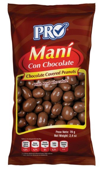 PRO ALMENDRA CHOCOLATE C/ LECHE 70 GR - SUPERMIX