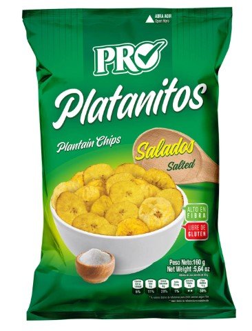 PRO PLATANITOS SALADOS 140 GRS - SUPERMIX