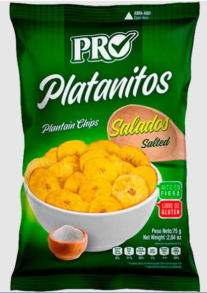PRO PLATANITOS SALADOS 70.9 GR - SUPERMIX
