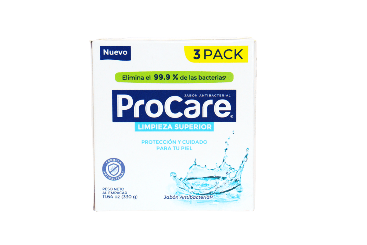 PROCARE JABON LIMPIEZA PROF. 3 PACK 110 GR - SUPERMIX