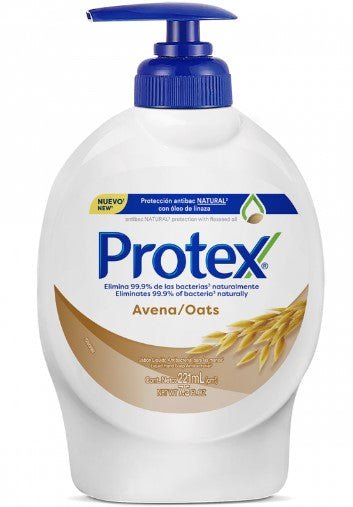 PROTEX JABON DE MANO LIQUIDO ANTIBACTERIAL AVENA 221 ML - SUPERMIX