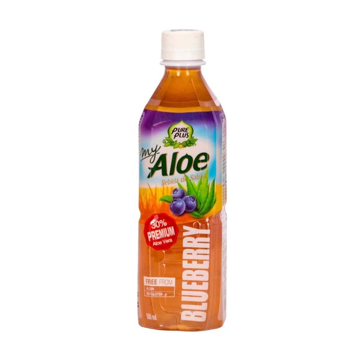 PURE ALOE PLUS BLUEBERRY 500 ML - SUPERMIX