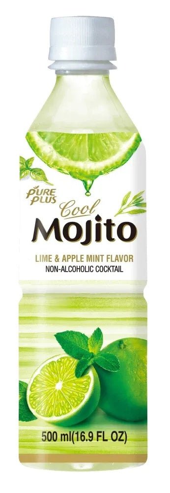 PURE PLUS MOJITO LIME & APPLE MINT PLAVOR 500 ML - SUPERMIX