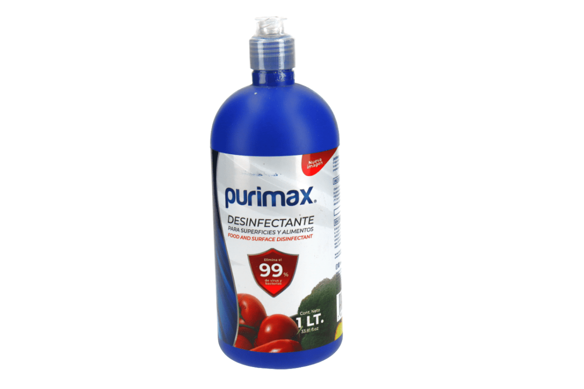 PURIMAX DESINFECTANTE PARA ALIMENTOS 1000 CC - SUPERMIX